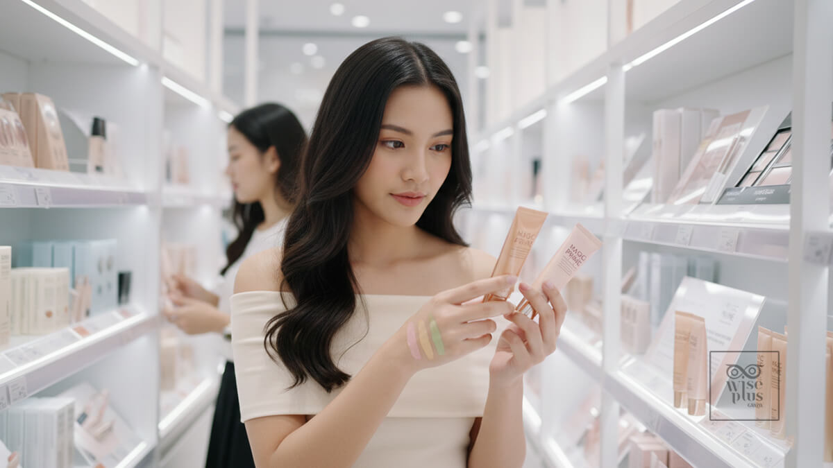 เทคนิคลงเมคอัพเบสปรับสีผิวเฉพาะจุดก่อนรองพื้น