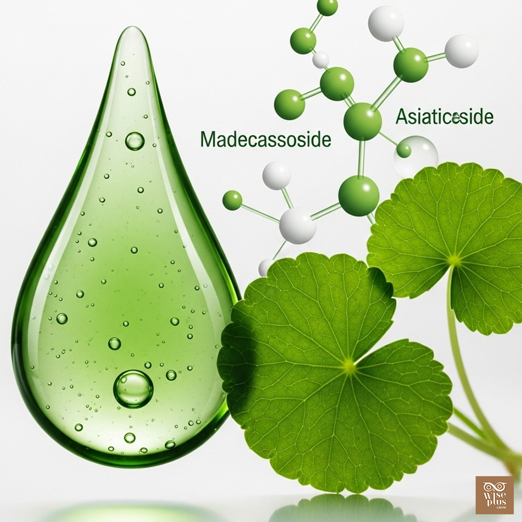 สารสำคัญในสารสกัดใบบัวบกอย่าง Madecassoside และ Asiaticoside