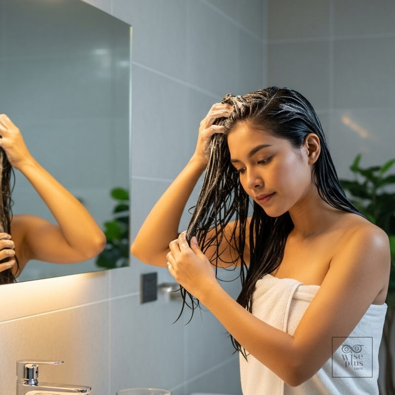 ส่วนผสมหมักผมโยเกิร์ตผสมน้ำผึ้งเพิ่มความชุ่มชื้น