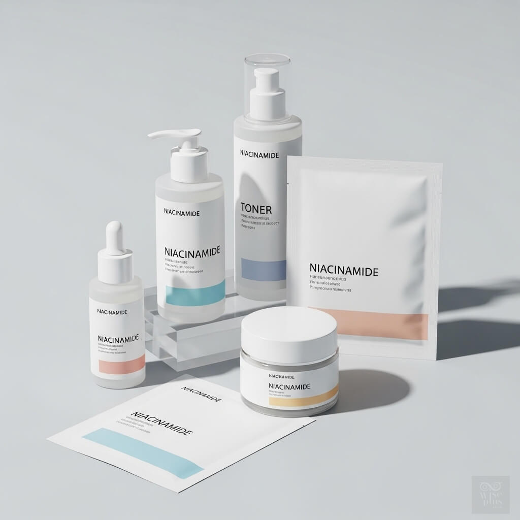 ผลิตภัณฑ์สกินแคร์ที่มีส่วนผสมของ Niacinamide
