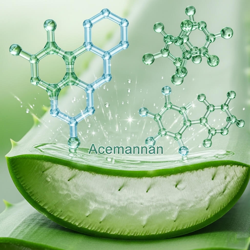 กลไกการทำงานของสาร Acemannan ในว่านหางจระเข้