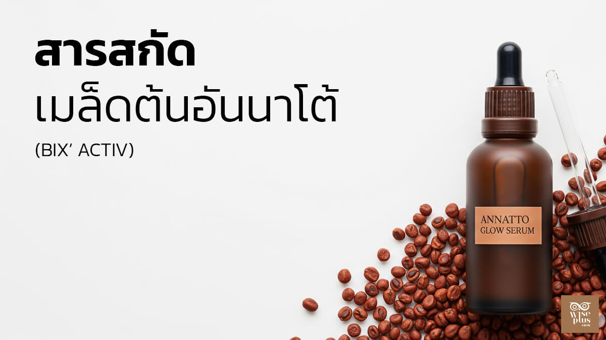 เซรั่มสารสกัดเมล็ดอันนาโต้ BIX’ Activ ลดมันและกระชับรูขุมขน