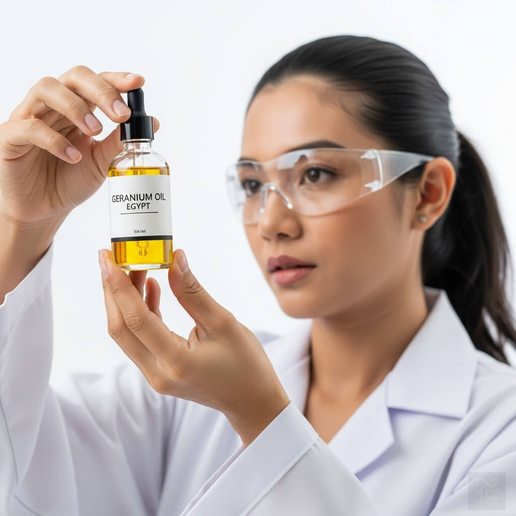 งานวิจัยและมาตรฐานความปลอดภัยของ Geranium Oil Egypt