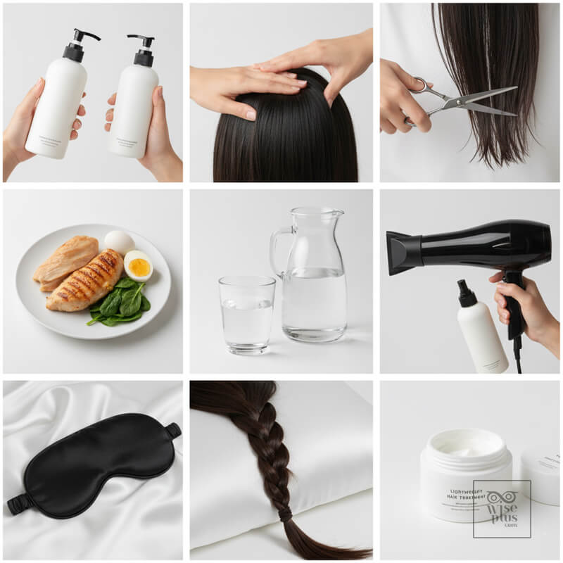 เคล็ดลับเร่งผมยาวที่บ้าน