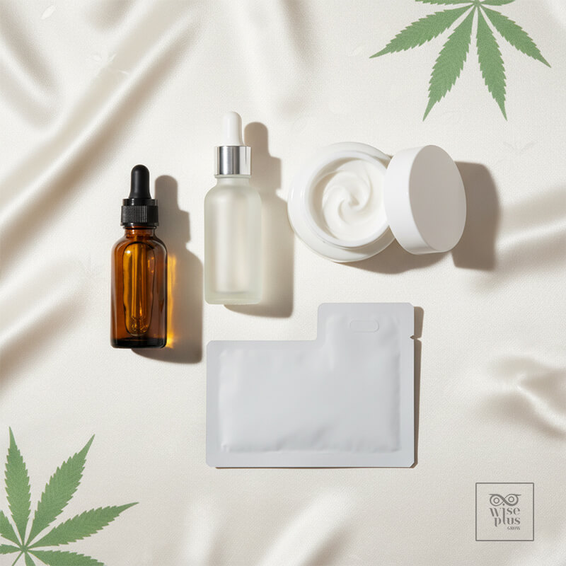 ประเภทสกินแคร์ CBD เซรั่มครีมมาส์กและออยล์