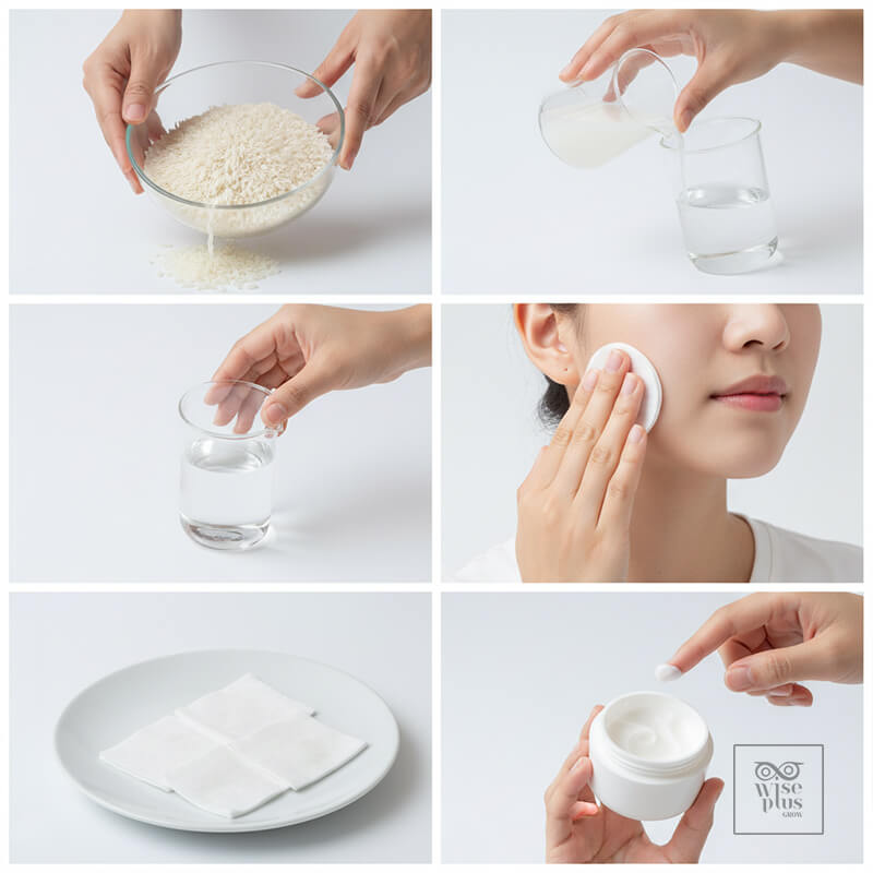 วิธีใช้น้ำซาวข้าวบำรุงผิวอย่างปลอดภัย