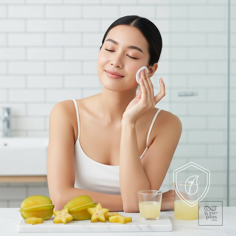 คุณค่าน้ำมะเฟืองต่อผิวจากวิตามินซีเอเอชเอและสารต้านอนุมูลอิสระ