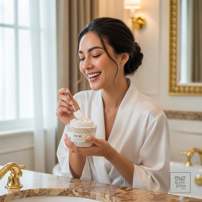 ใช้สครับ Dior