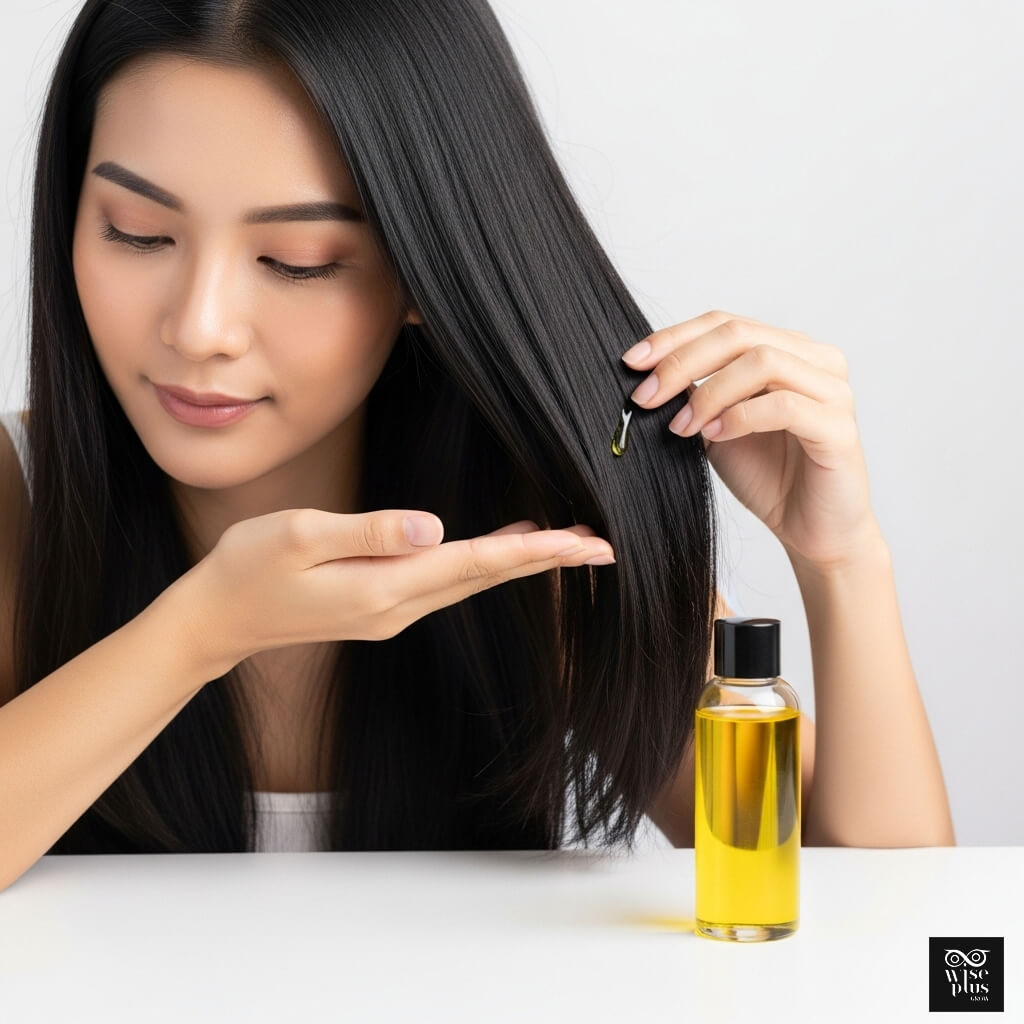 น้ำมันอาร์แกนบำรุงเส้นผมให้เงางามสุขภาพดี