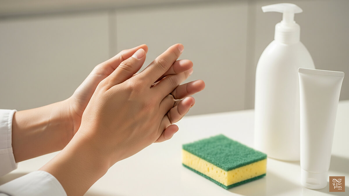 ดูแลมือและป้องกันอาการแพ้น้ำยาล้างจานอย่างถูกวิธี