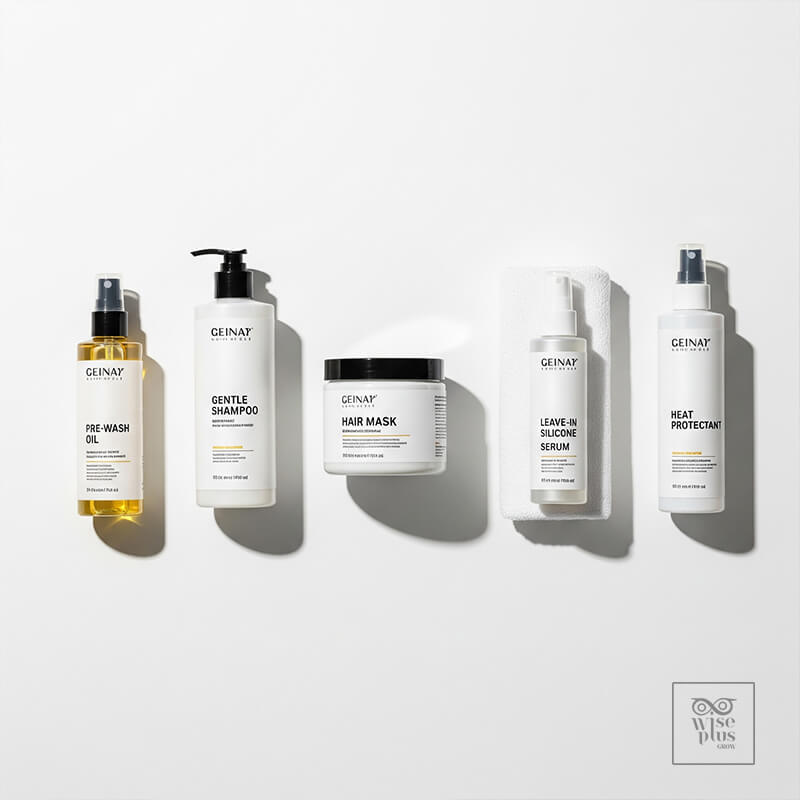 รูทีนสระบำรุงและปกป้องผมเสียอย่างเป็นขั้นตอน