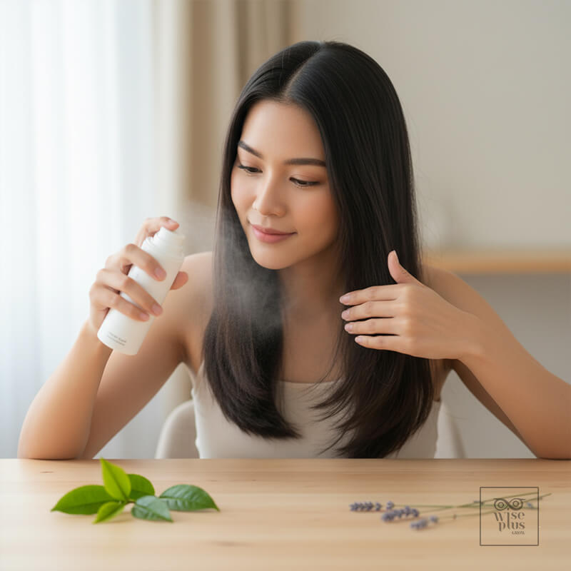 แป้งโรยผมช่วยซับมันและลดกลิ่นอับ