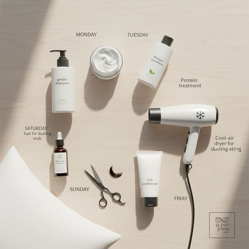 แผน 7 วันกู้ผมเสียให้กลับมานุ่มลื่น