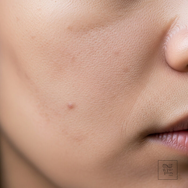 สาเหตุของผิวไม่เรียบเนียนเช่นสิวรูขุมขนกว้างผิวแห้ง