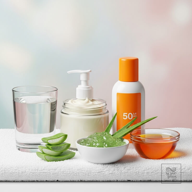 การดูแลผิวหลังเคมีบำบัดด้วยวิธีอ่อนโยน