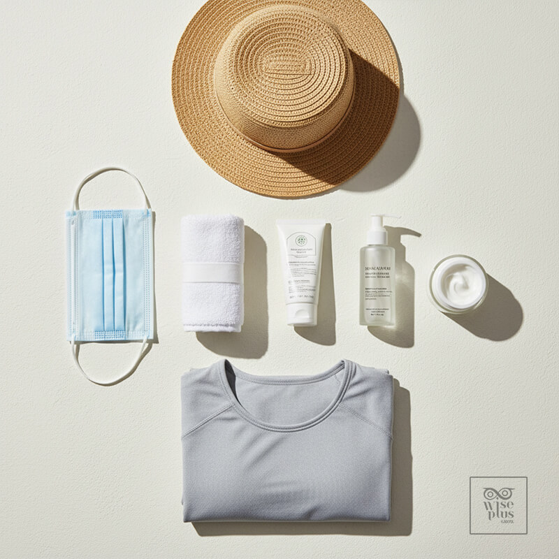 ตัวกระตุ้นสิวผดจากเหงื่อยูวีและผลิตภัณฑ์ไม่เหมาะ