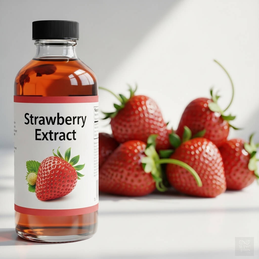 วิตามินซีและเอลลาจิกแอซิดในสารสกัดสตรอเบอรี่