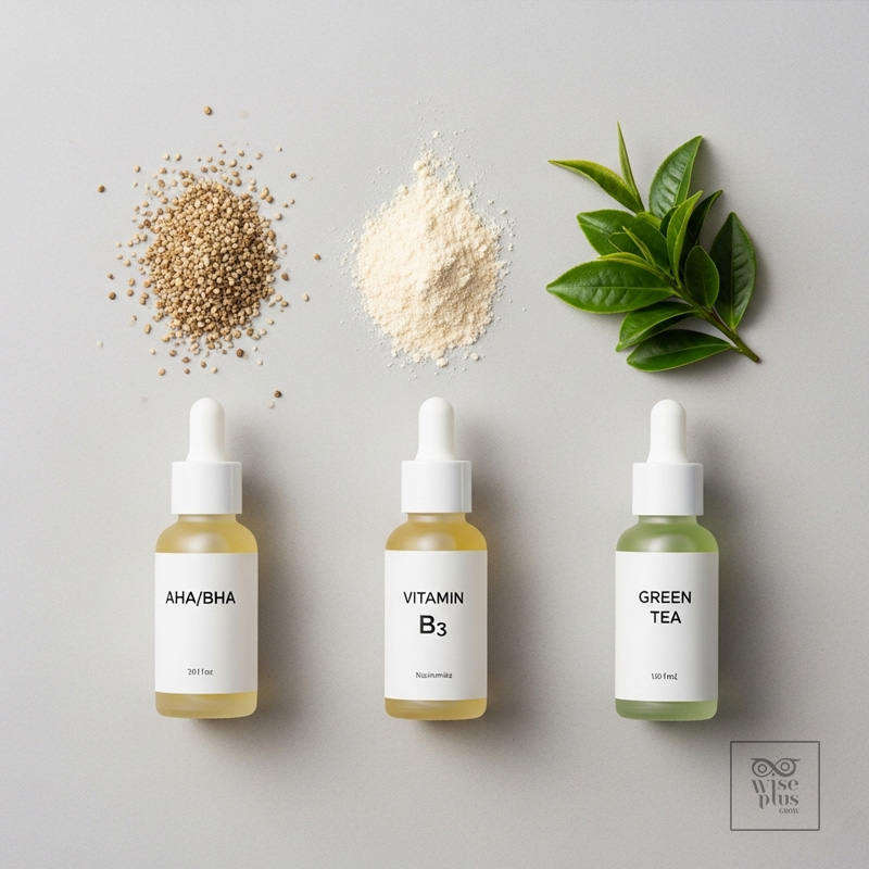 ส่วนผสมในผลิตภัณฑ์ดูแลขนคุดสำหรับผู้ชาย