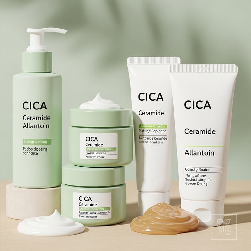 สูตรเซรั่ม OEM สำหรับผิวแพ้ง่ายด้วย CICA และ Ceramide