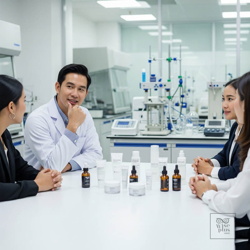 เริ่มต้นสร้างแบรนด์สกินแคร์ผู้ชายกับทีมวิจัย OEM
