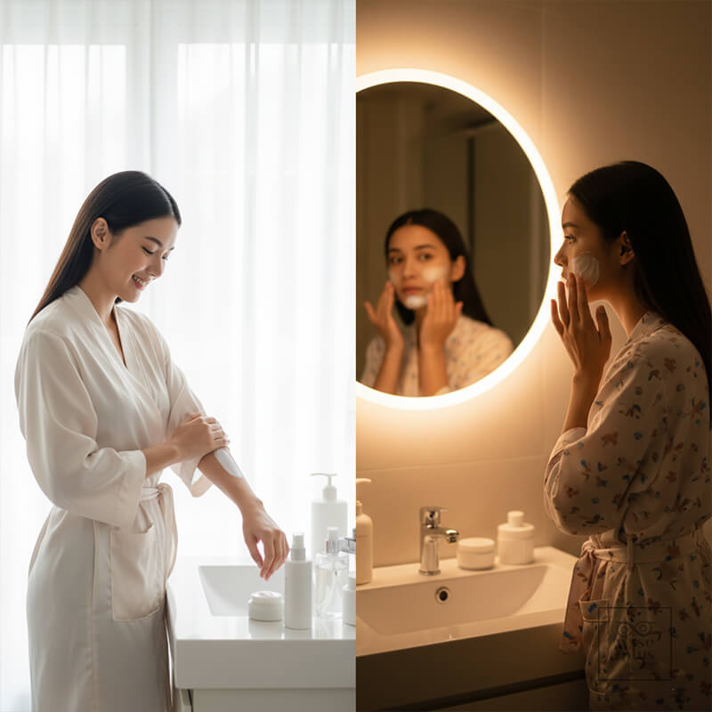 รูทีนดูแลผิวกายเช้าเย็นให้เนียนใสลดจุดด่างดำ