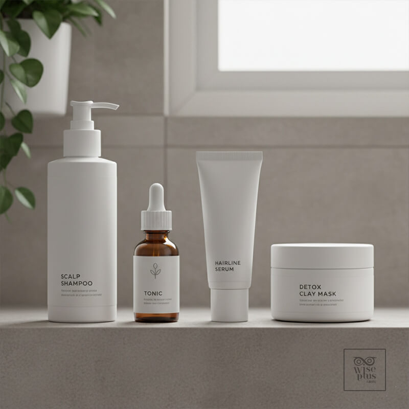 ผลิตภัณฑ์ดูแลหนังศีรษะเพื่อเพิ่มลูกผม