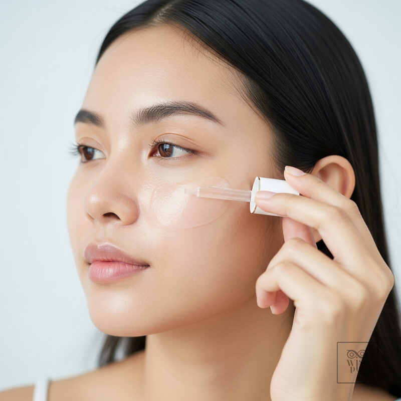 ผู้หญิงไทยผิวกระจ่างใสเปล่งประกายมั่นใจ