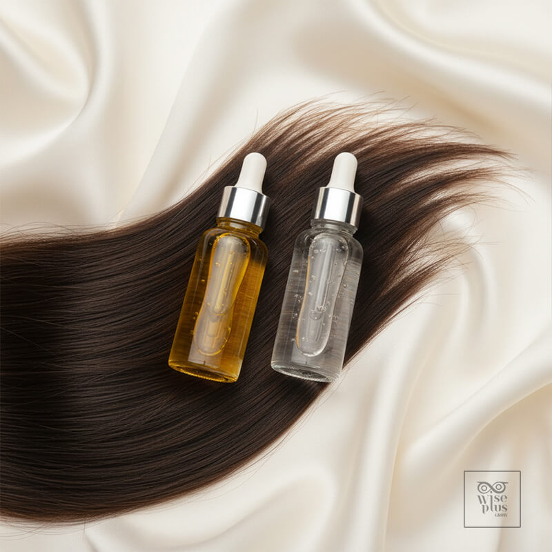 เปรียบเทียบเคราตินสดและเคราตินไฮโดรไลซ์