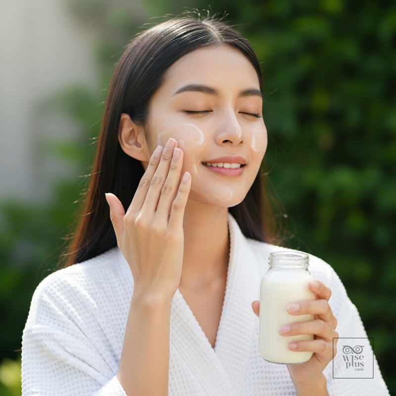 น้ำนมสดอุดมด้วยคุณค่าบำรุงผิว