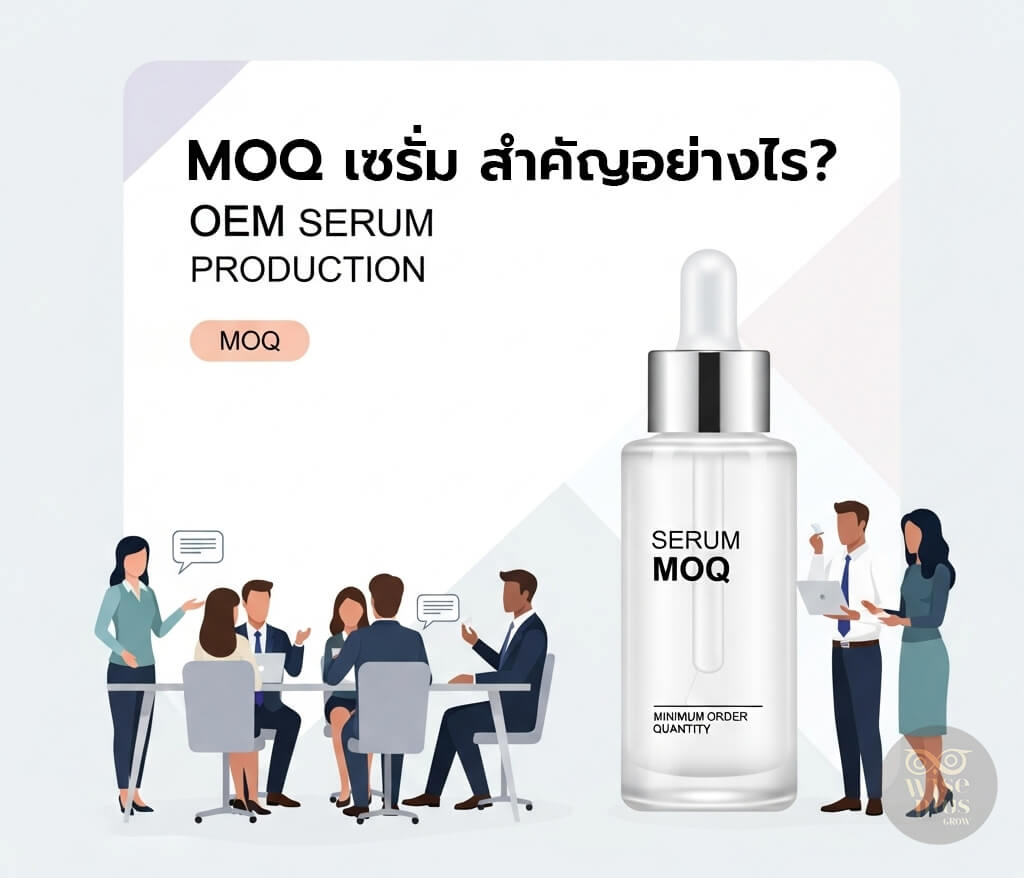 ทำไม MOQ ถึงเป็นเรื่องสำคัญในการทำแบรนด์