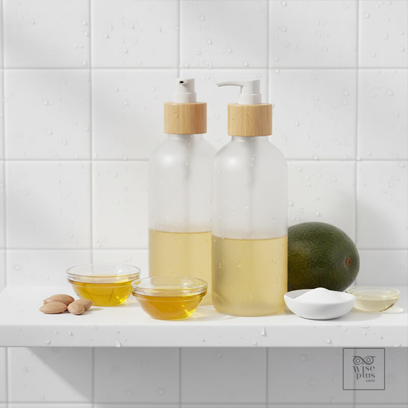 แชมพูคอนดิชันเนอร์สูตรเพิ่มเงาด้วยอาร์แกนและเซราไมด์