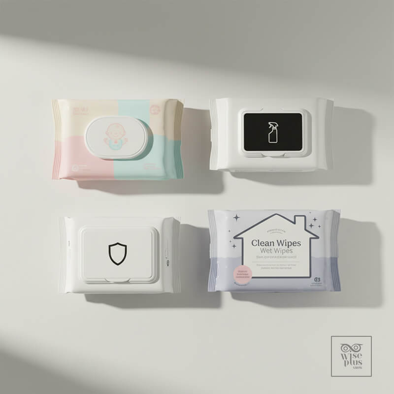 ประเภทของทิชชู่เปียกและการใช้งานที่เหมาะสม