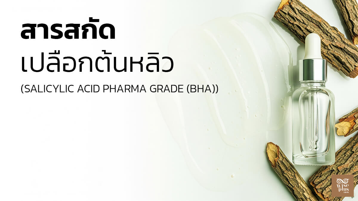 สารสกัดซาลิไซลิกแอซิดเกรดเภสัชสำหรับลดสิวอุดตันและปรับผิวเรียบเนียน