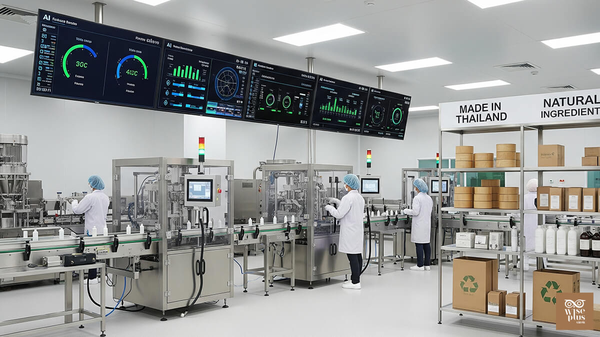 โรงงานผลิตครีมเทคโนโลยีทันสมัยปี 2025
