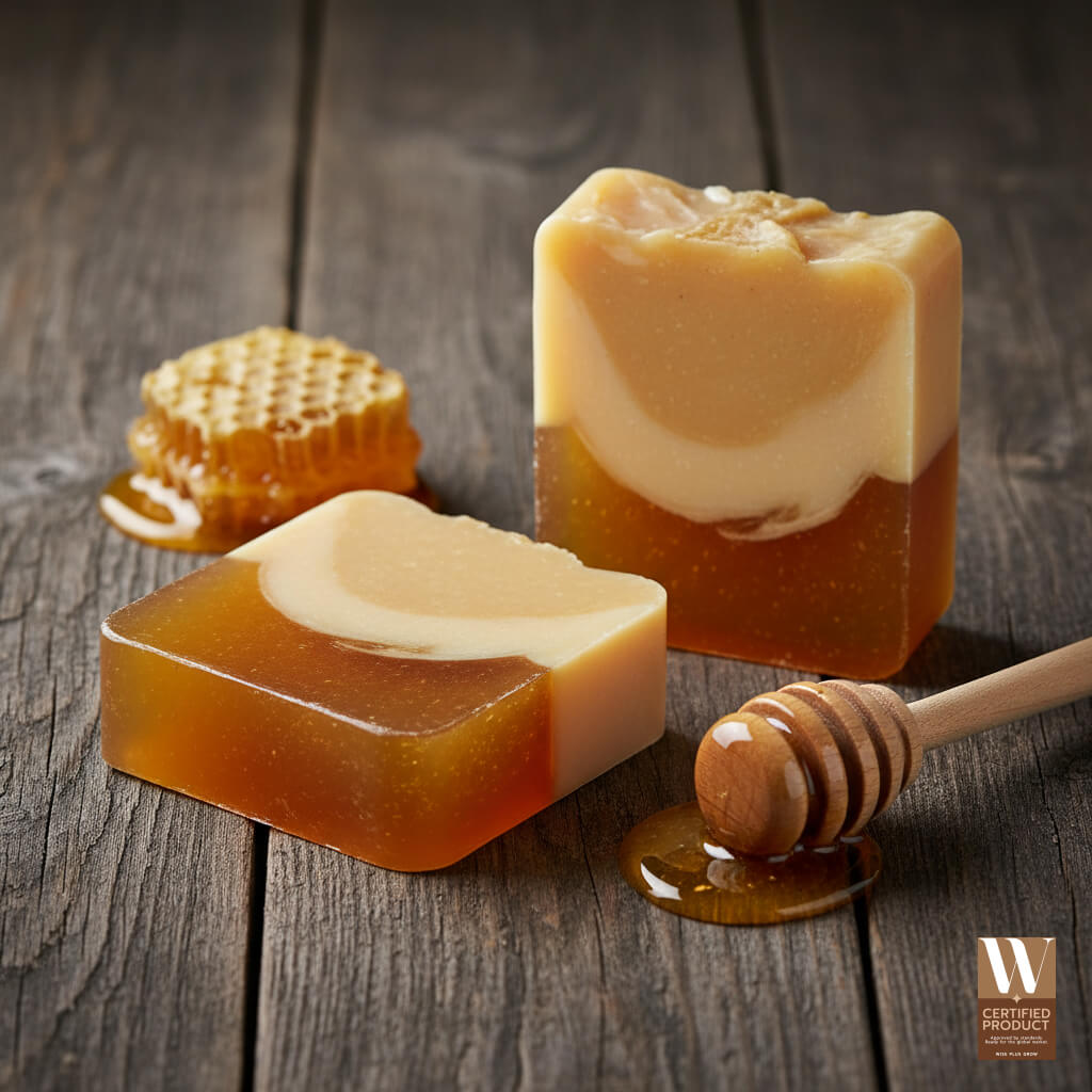 สบู่น้ำผึ้ง (Honey Soap)