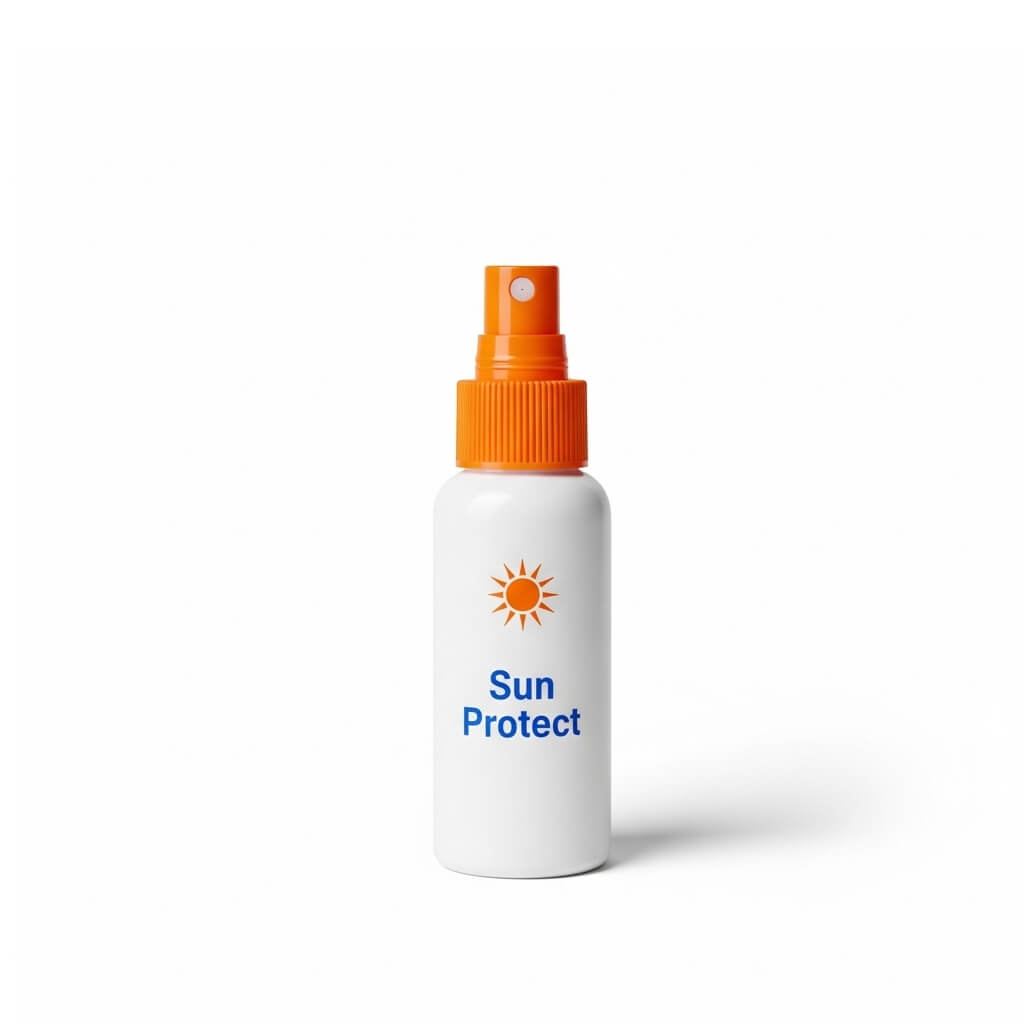 ขวดสเปรย์ผลิตภัณฑ์กันแดด Sun Protect สำหรับ OEM