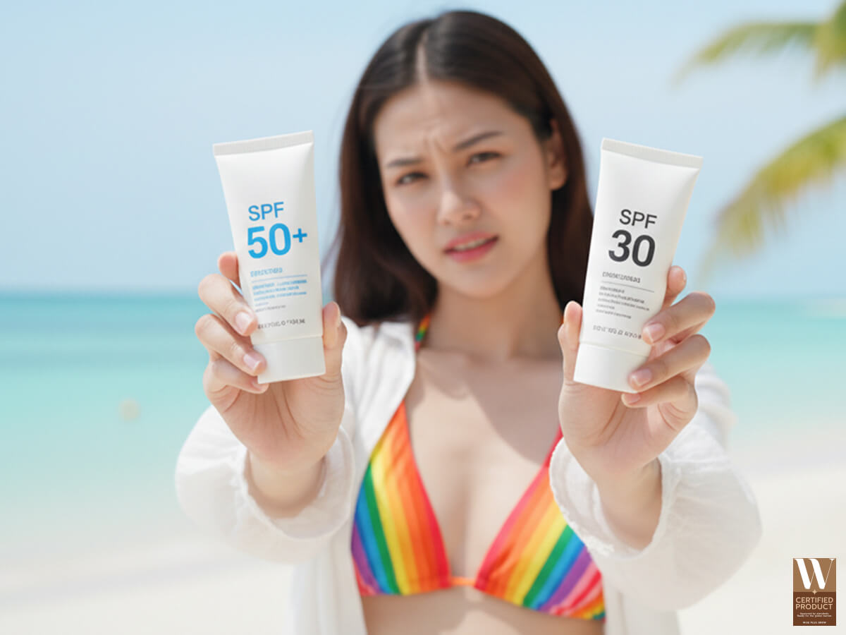 ทำความเข้าใจความหมายของค่า SPF และสิ่งที่บ่งบอกได้จริงเกี่ยวกับประสิทธิภาพกันแดด
