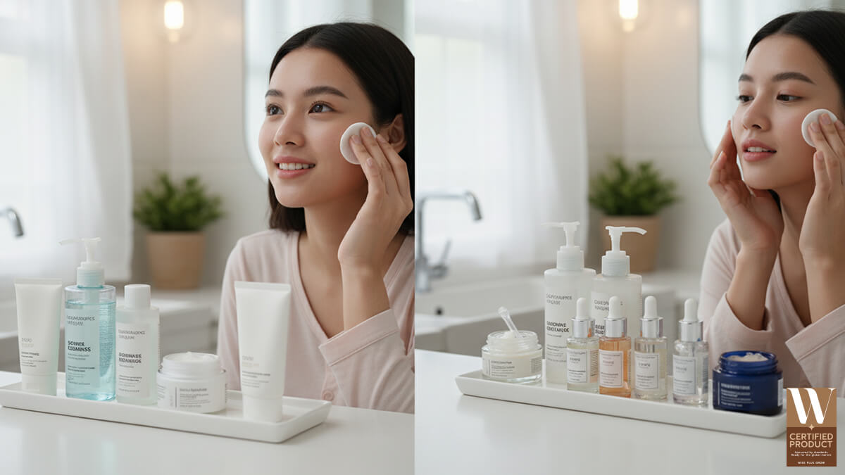 สกินแคร์รูทีนพื้นฐานสำหรับมือใหม่