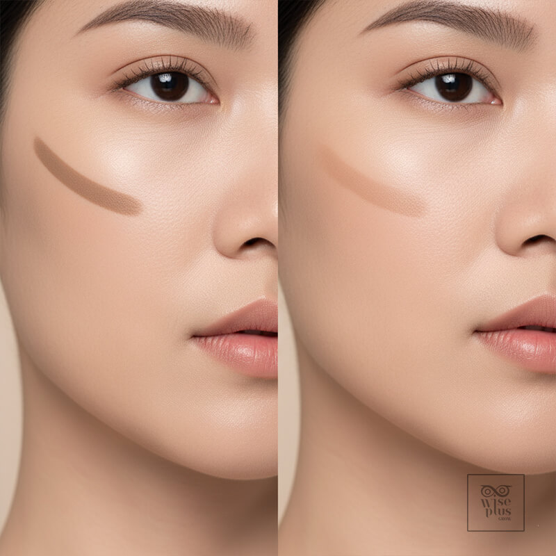 เทคนิคคอนทัวร์แก้มให้หน้าดูเรียวเป็นธรรมชาติ