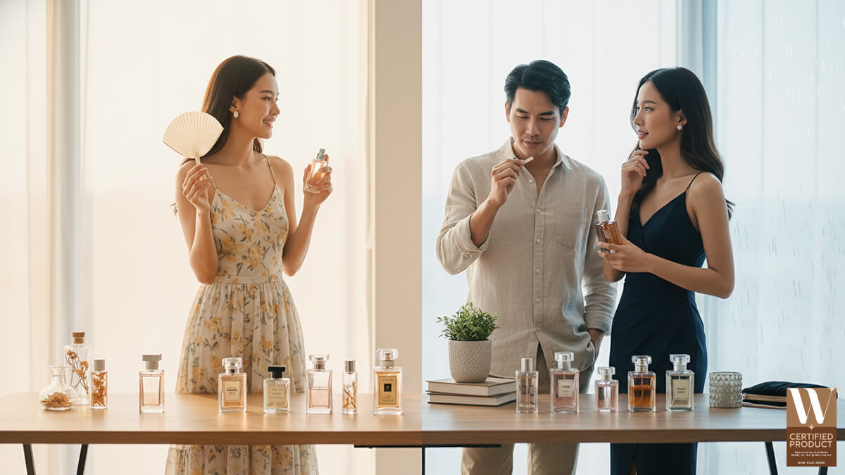 วิธีเลือกน้ำหอมให้เหมาะกับสภาพอากาศและโอกาสใช้งาน