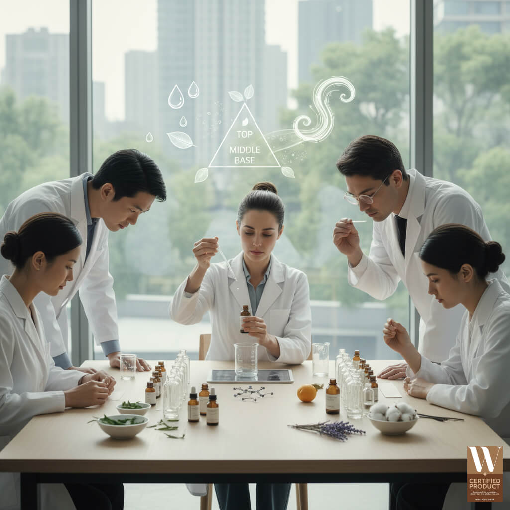 การออกแบบกลิ่น Clean Fresh Scent สำหรับแบรนด์น้ำหอม