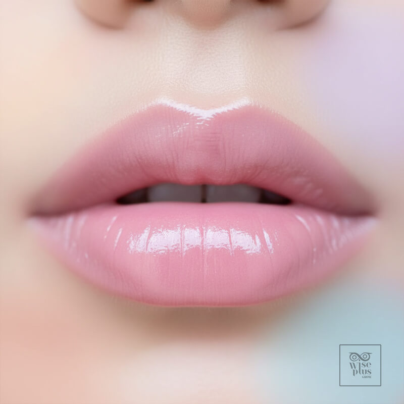 รูปปากวัวอิ่มฟูขอบฟุ้งฉ่ำธรรมชาติ