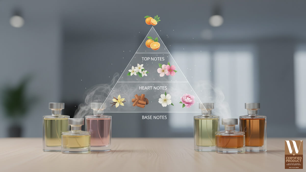 การใช้หลัก Fragrance Pyramid เพื่อสร้างการ Layering น้ำหอม