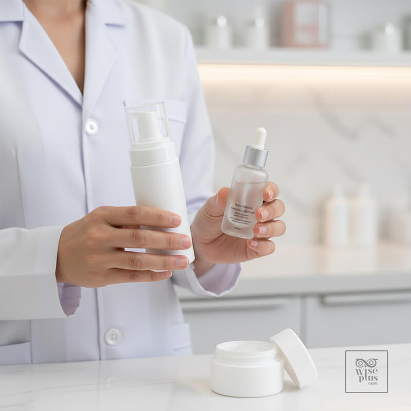 ผลิตภัณฑ์ที่ช่วยปรับสมดุลน้ำมันตามคำแนะนำแพทย์ผิวหนัง