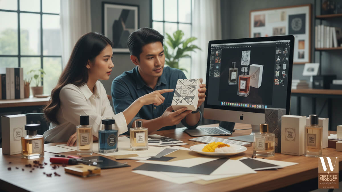 การออกแบบกล่องน้ำหอมและบรรจุภัณฑ์เพื่อสร้างภาพจำของแบรนด์