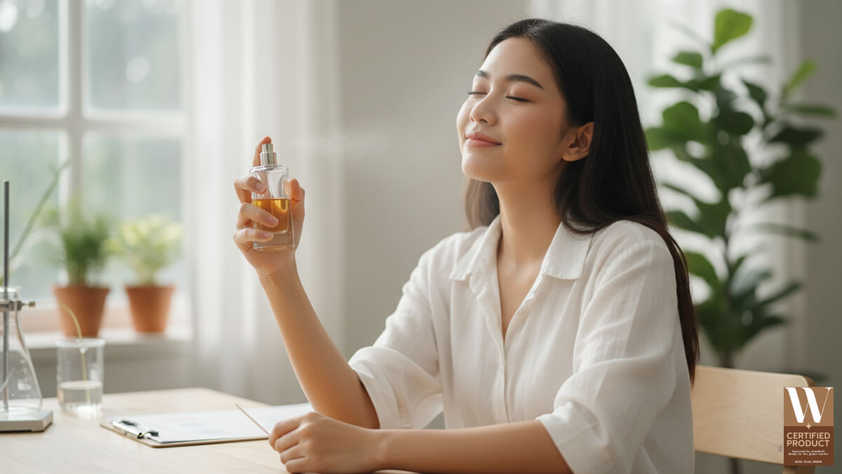 การทดสอบความรู้สึกของกลิ่นน้ำหอม