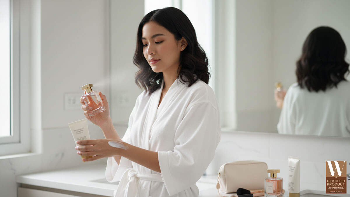 เทคนิคเลเยอร์โลชั่นเพื่อคงกลิ่นน้ำหอมให้นานขึ้น