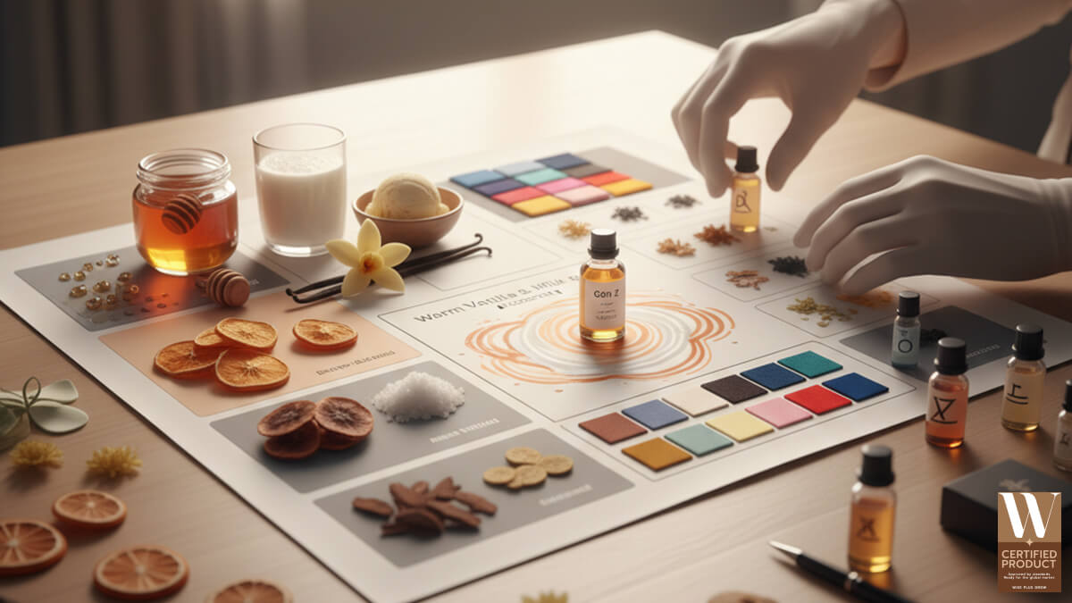 คอนเซปต์กลิ่นน้ำหอมเชิงรูปธรรม