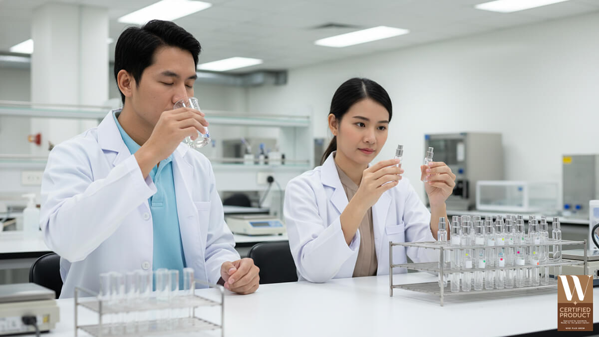 โปรโตคอลทดสอบกลิ่นน้ำหอมให้คุณภาพคงที่ทุกล็อต