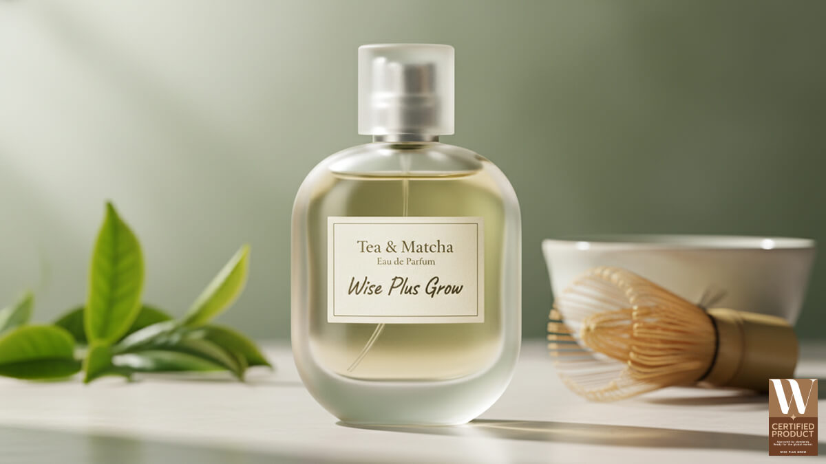 กลิ่นชาและมัทฉะในน้ำหอมสไตล์มินิมอลเซน